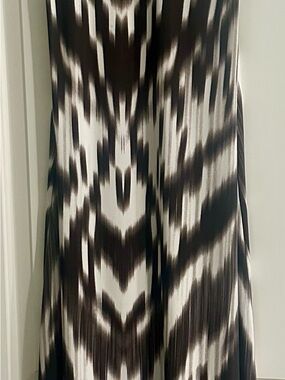 INC International Concepts Black and Gray Ombre Maxi Dress